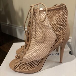 Call It Spring Khloee Mesh Heels Size 9 NEW